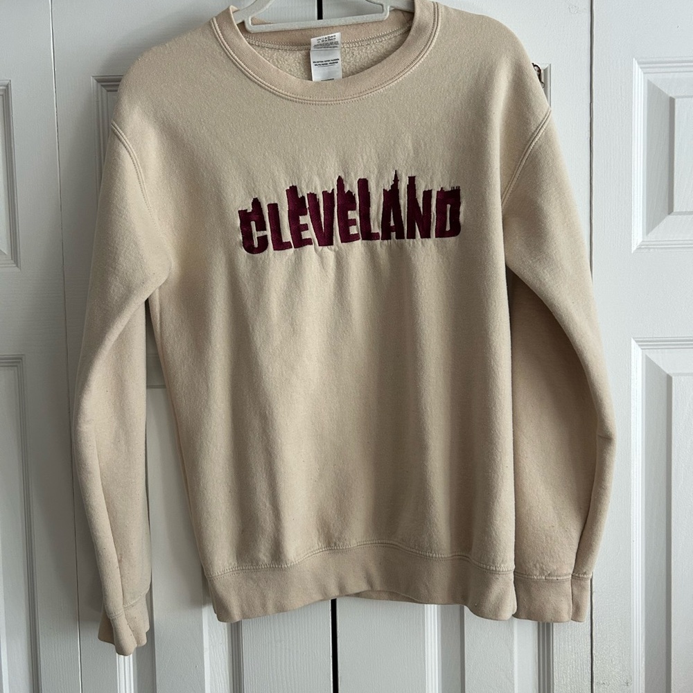 Beige Cleveland Sweatshirt